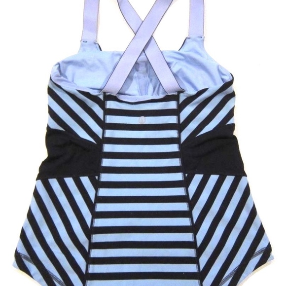 Lululemon Work It Out Tank Top in Polar Haze sz 6 - Picture 3 of 4